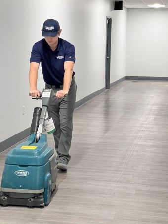 Commercial Floor Stripping & Waxing